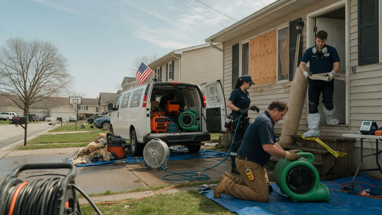 Water Damage Restoration in Blue Island, IL near me